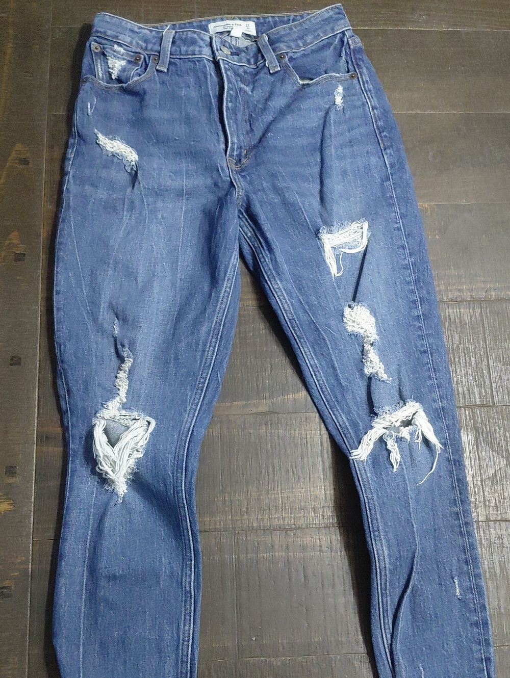 Abercrombie & Fitch The Skinny Higj Rise Curve Love